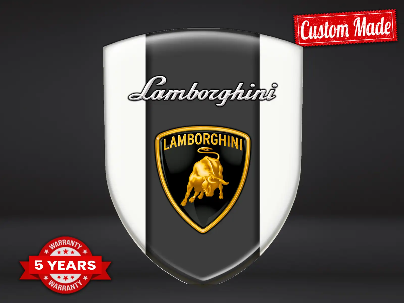 Lamborghini Adesivi e Decalcomanie Auto Resistenti Lusso Regolabili